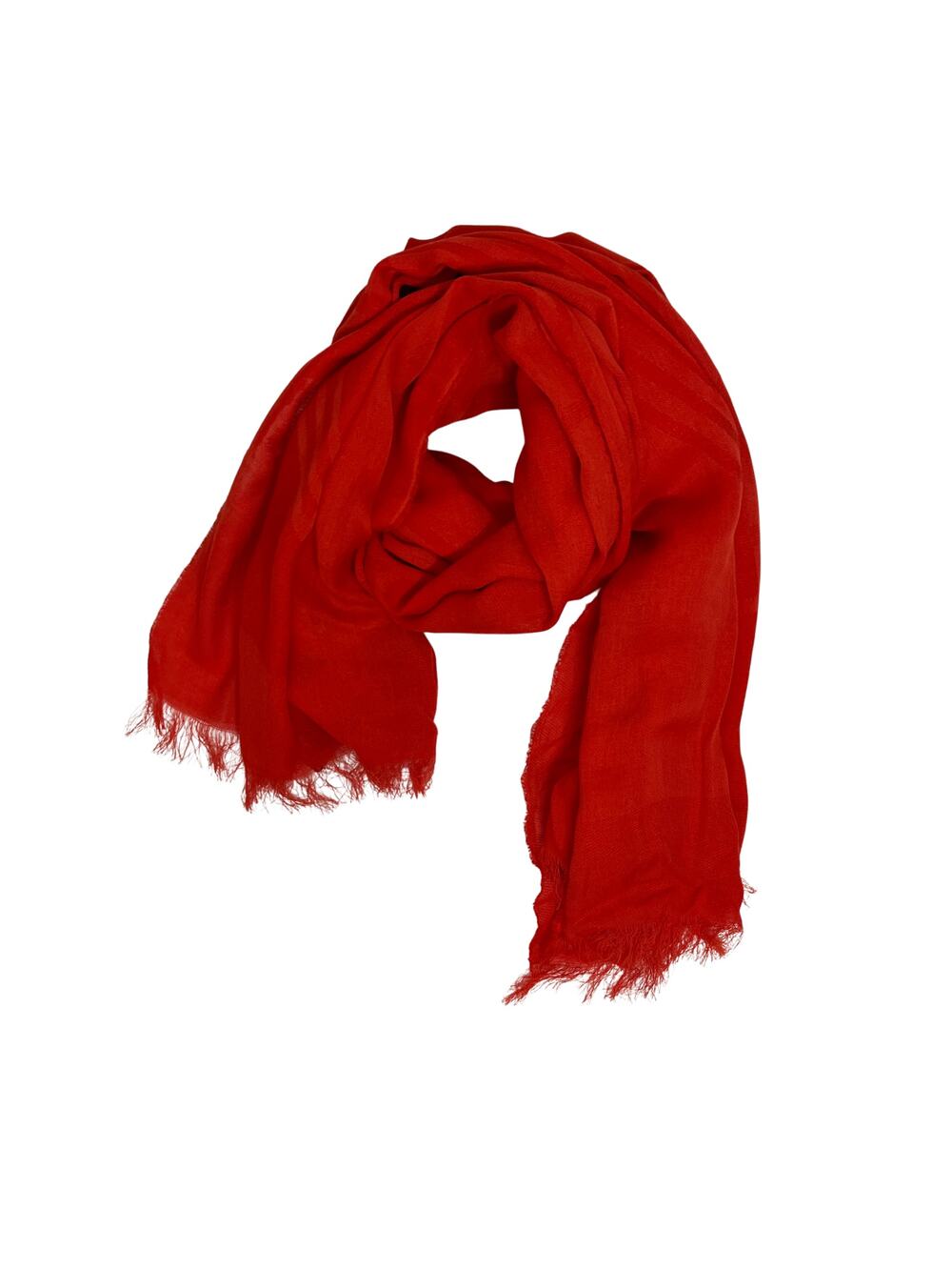 1-23 VERSACE Large Scarf Shawl Medusa Head Geometric Pattern Red